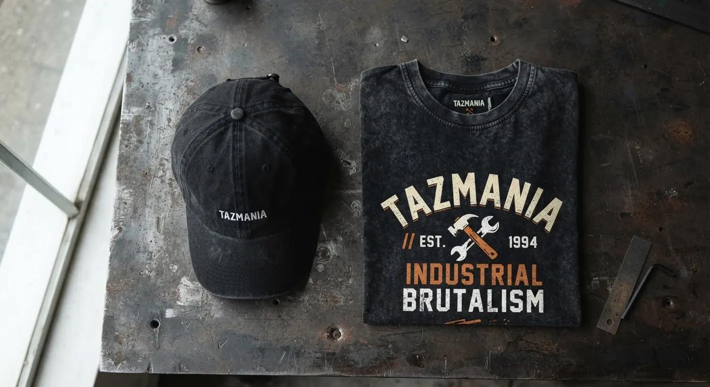 Gorra y camiseta estampada
