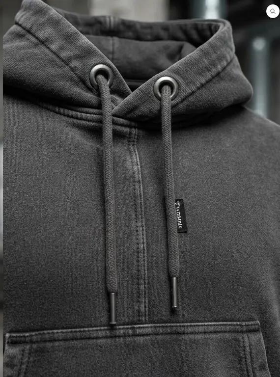 Detalle de un hoodie